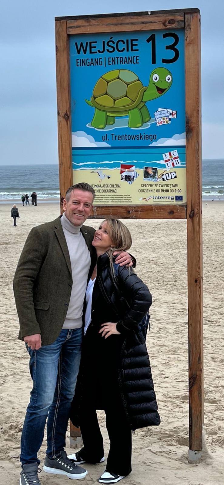 Volker Hillmer mit Partnerin – ein echter Familienbetrieb